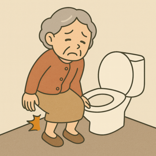 トイレの立ち座りがつらい
