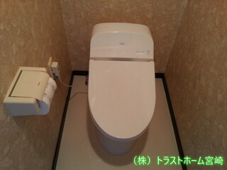 S様邸｜トイレ（壁排水）リフォームのアフター画像