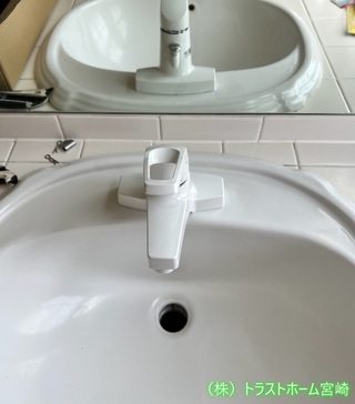 K様邸｜洗面水栓取替リフォームのアフター画像