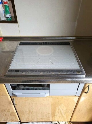 安全性も高く、お料理が楽しくなるIHクッキングヒーターのアフター画像