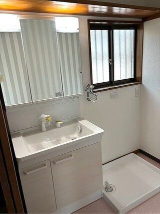 快適で機能的な洗面所のアフター画像