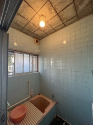 在来浴室からユニットバスへのビフォー画像