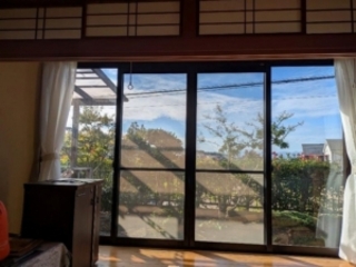 YKKウチリモ内窓設置で断熱・防音性能アップのビフォー画像