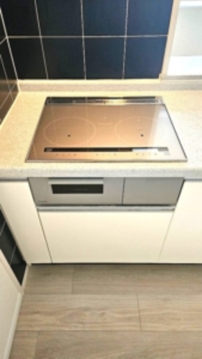 ガスコンロからIHへ安心・快適なキッチンへのアフター画像